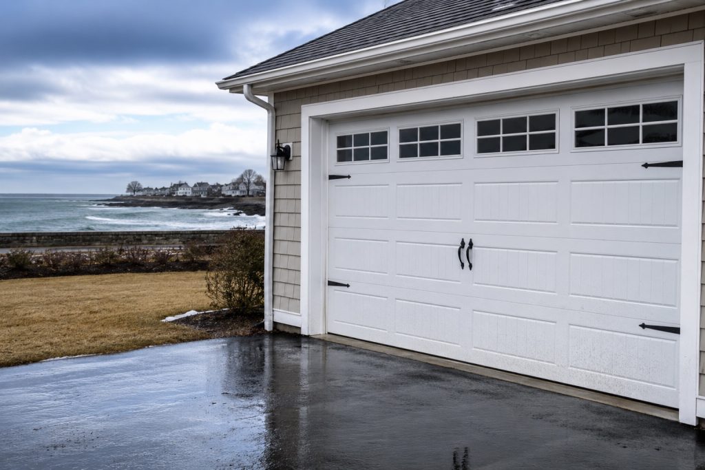 how coastal air on the north shore damages garage doors