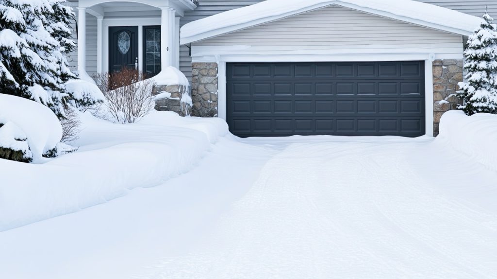 winter garage door problems